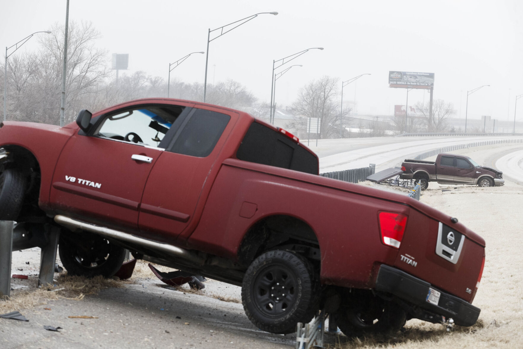 Ice in Tulsa